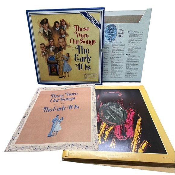 Those Were Our Songs The Early 40s Readers Digest RCA 7 LP Record Box Set